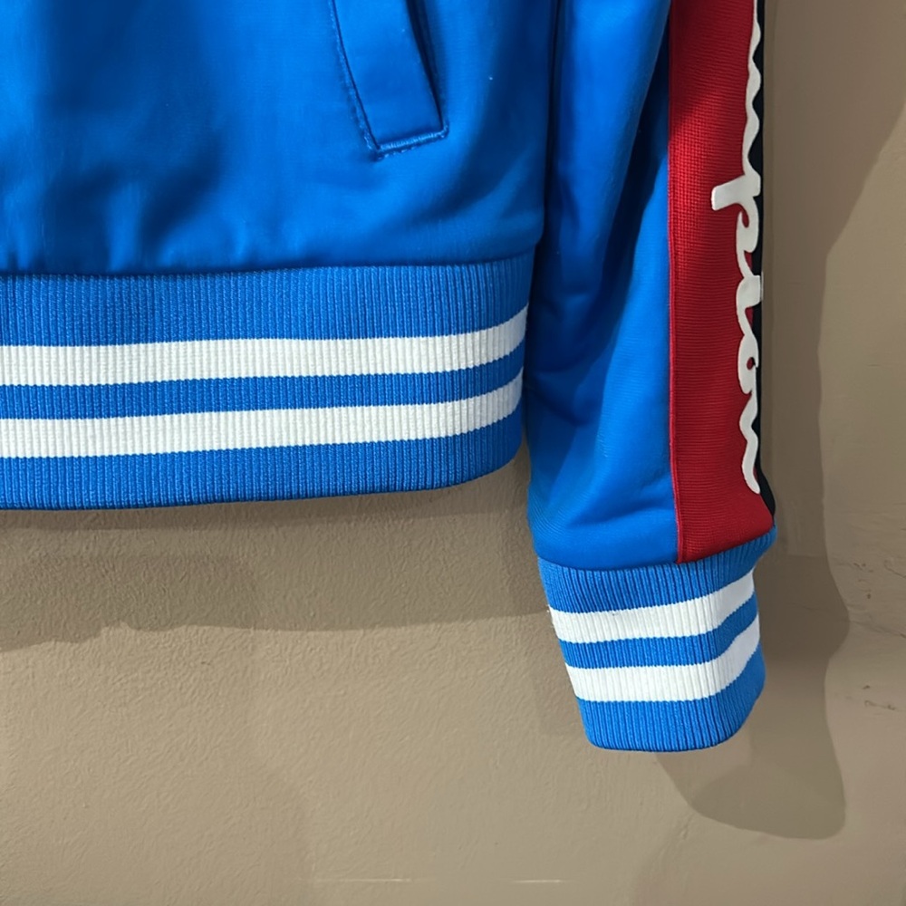 Champion Blue & Red Retro-Inspired Zip Jacket - Picture 6 of 7